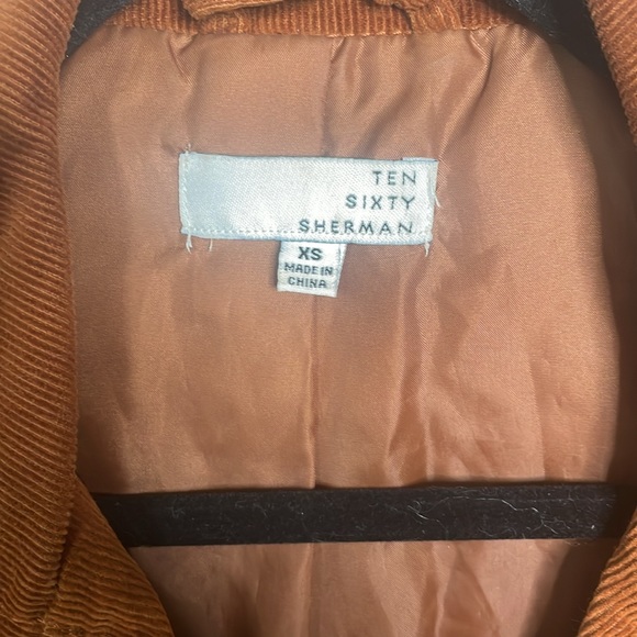 Ten sixty Sherman corduroy jacket size XS - Picture 3 of 8